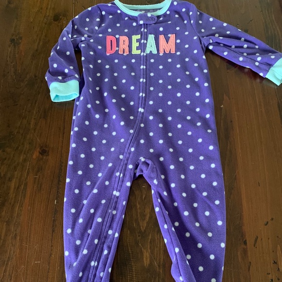 Bundle of 10 Girls Carter’s Sleepers - Picture 6 of 12